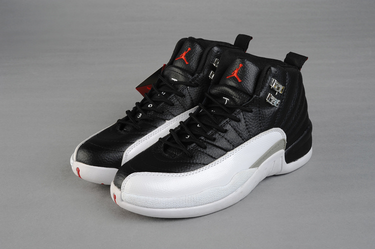 Air Jordan 12 Mens Shoes Aa Black/White Online